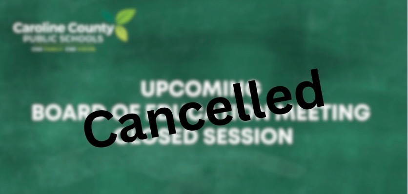 Cancelled board meeting