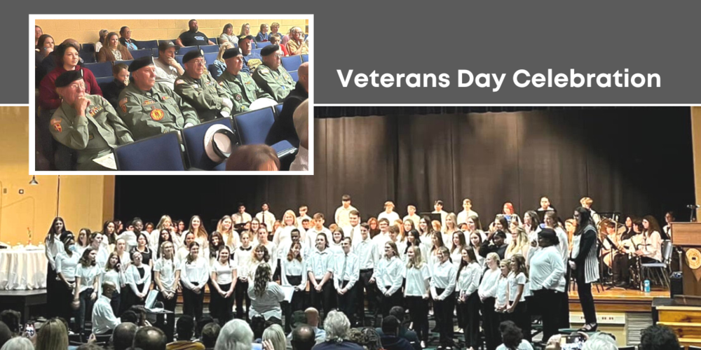 NCHS and LMS Join Forces for Veterans Day Celebration