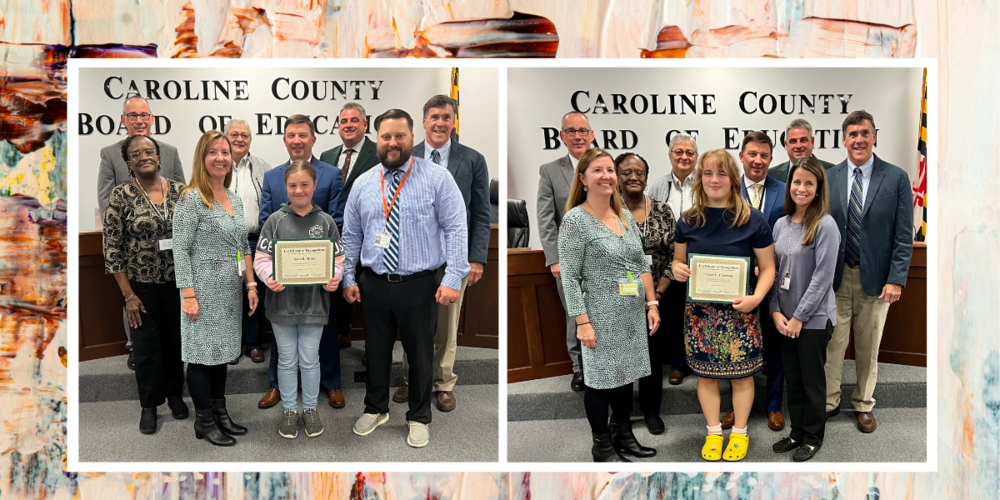 Caroline Students Selected for Maryland First Lady's Art Exhibit