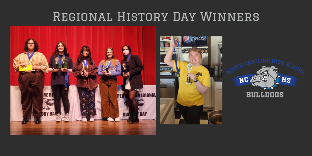 Photo of regional history day winners