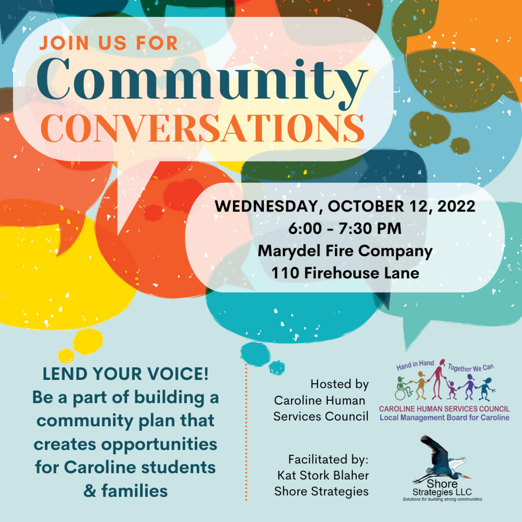 Community Conversations advertisement