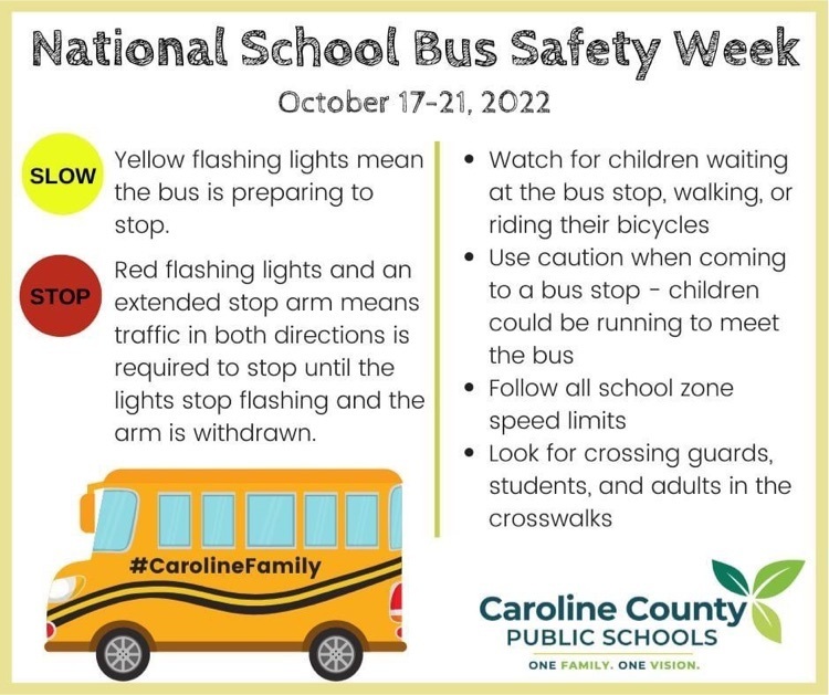 bus safety week 