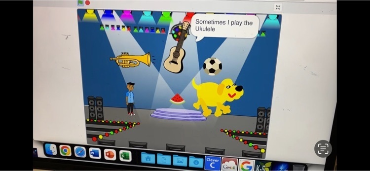 computer screen