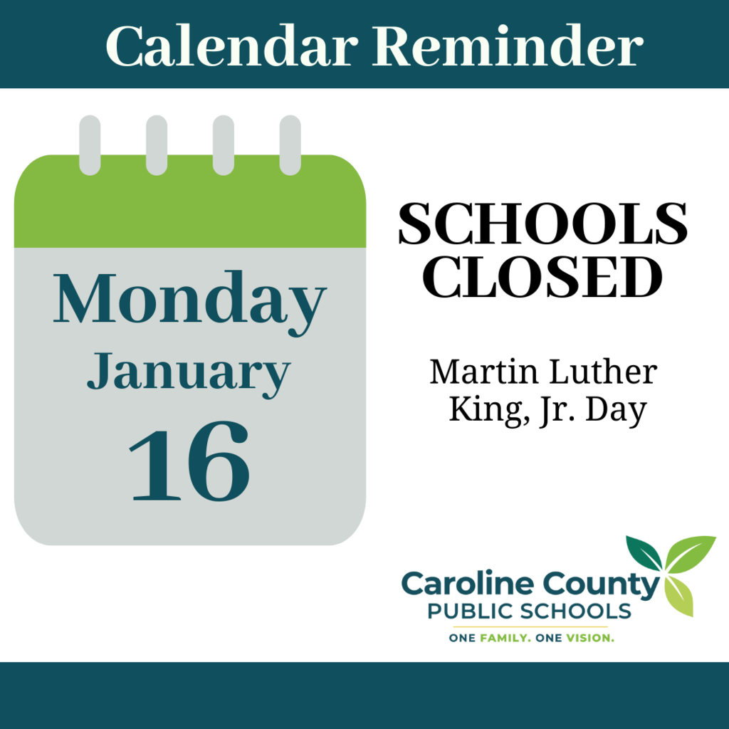Monday, Jan. 16, schools and offices closed