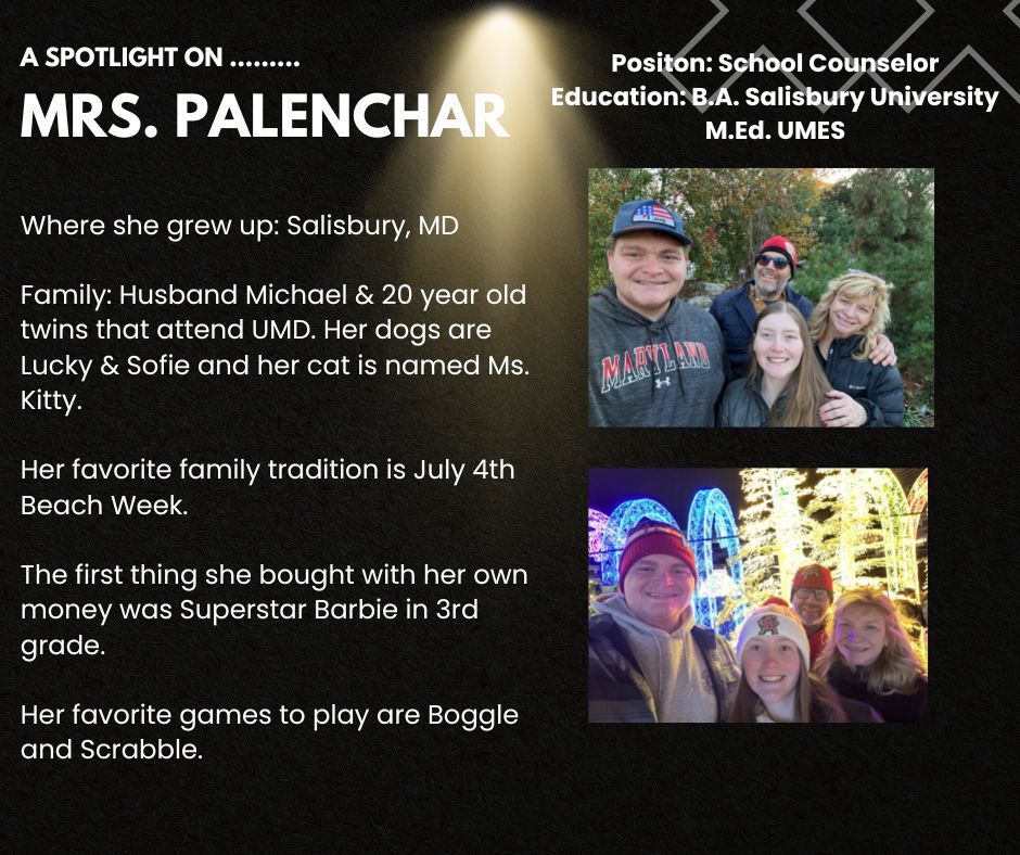 A Spotlight on Mrs. Palenchar