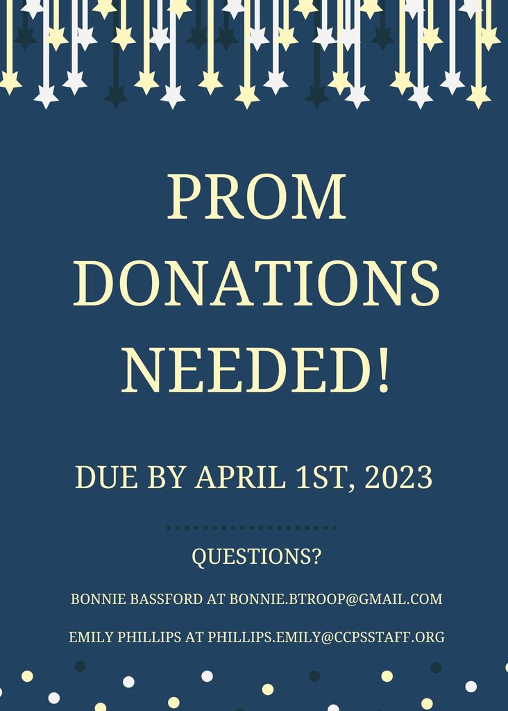 Prom Donations