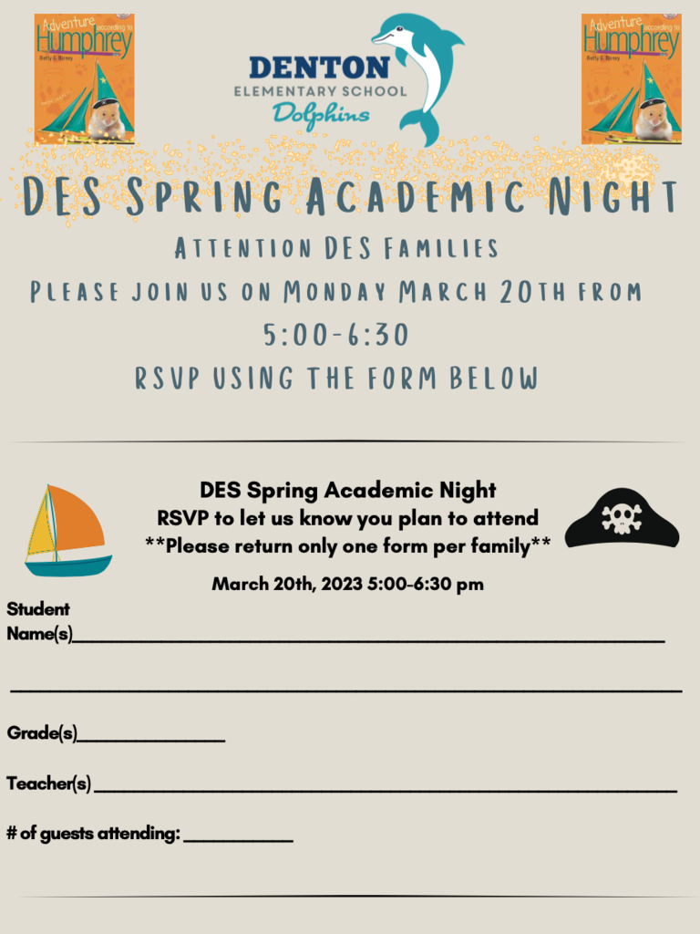 DES Spring Academic Night